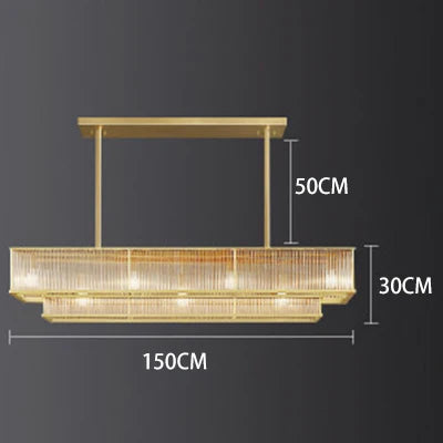 Modern gold crystal chandeliers for indoor lighting