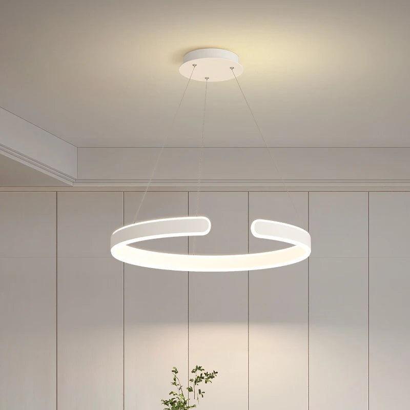 Modern bright chandelier for stylish indoor lighting