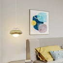 Modern Nordic UFO cartoon pendant light for boys
