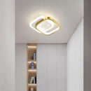 Modern minimalist LED ceiling light for outdoor use
