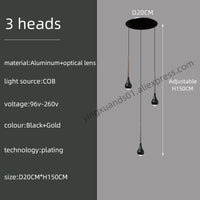 Modern LED pendant light for staircases and interiors