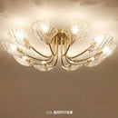 Modern copper chandeliers for elegant indoor lighting
