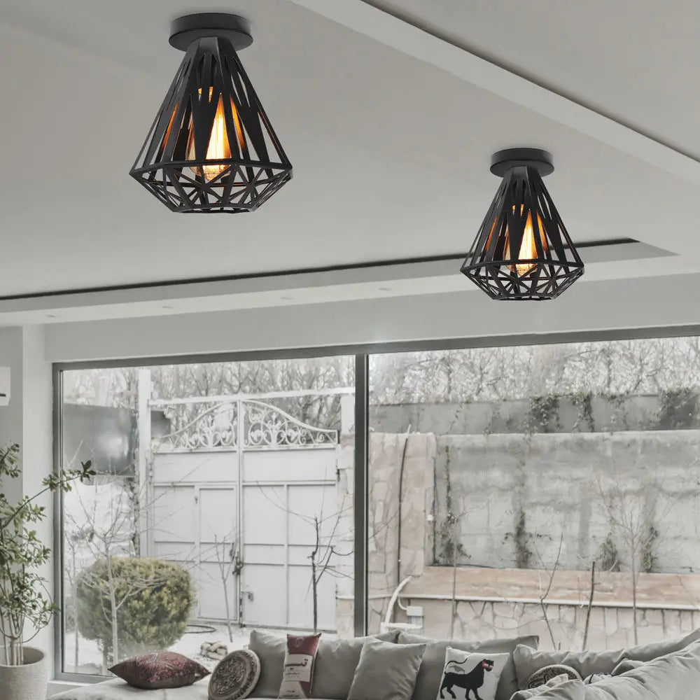 Vintage industrial retro ceiling light for unique lighting
