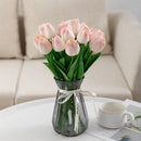 Luxury artificial tulip bouquet for interior decoration and weddings
