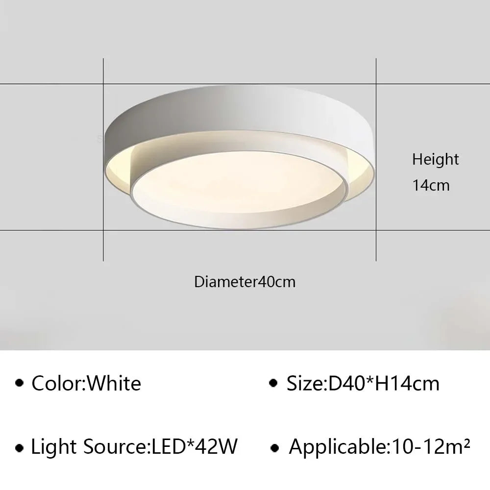 Ultra slim modern LED chandelier for indoor decoration