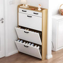 Ultra-thin and practical dust-proof multi-layer shoe rack