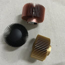 Modern black pink aluminum wall light