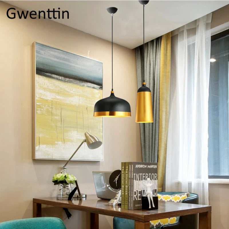 Modern hanging chandelier for nordic interior decoration - vue 4 sur 10