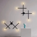 Simple minimalist LED wall light for indoor decor