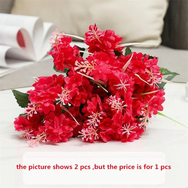 Artificial hyacinth bouquet for elegant floral decoration - vue 13 sur 13