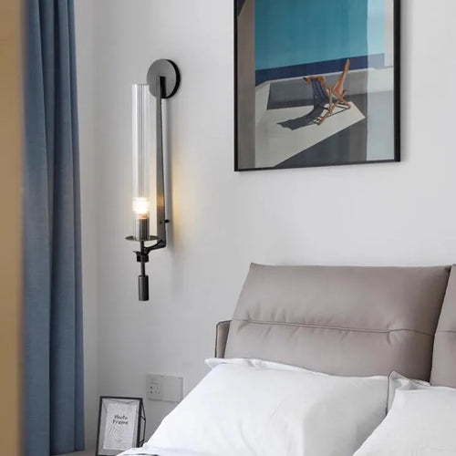 Modern copper wall light - vue 5 sur 9