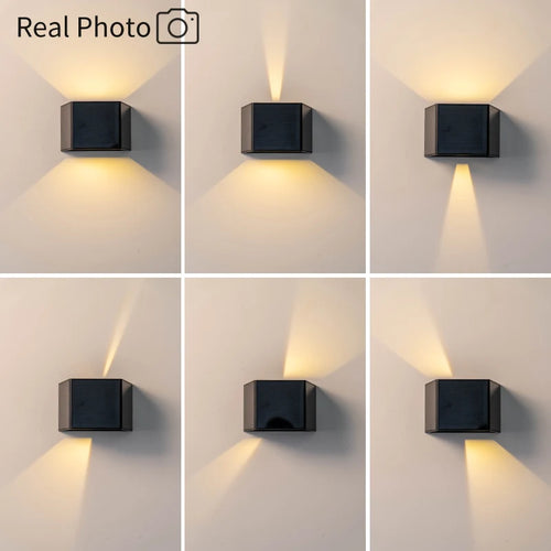 JoollySun solar wireless outdoor LED wall light for garage, yard and garden - vue 4 sur 7