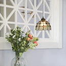 Tiffany stained glass pteris pendant light decorative indoor fixture