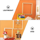 Miniature wooden photo frame for dollhouse decoration