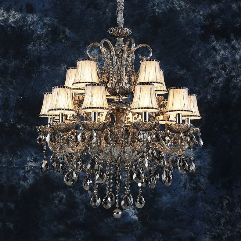 Crystal chandelier for modern and elegant lighting