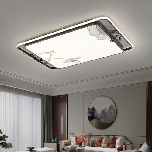 Multicolour enamel LED ceiling light for modern interiors - vue 6 sur 16