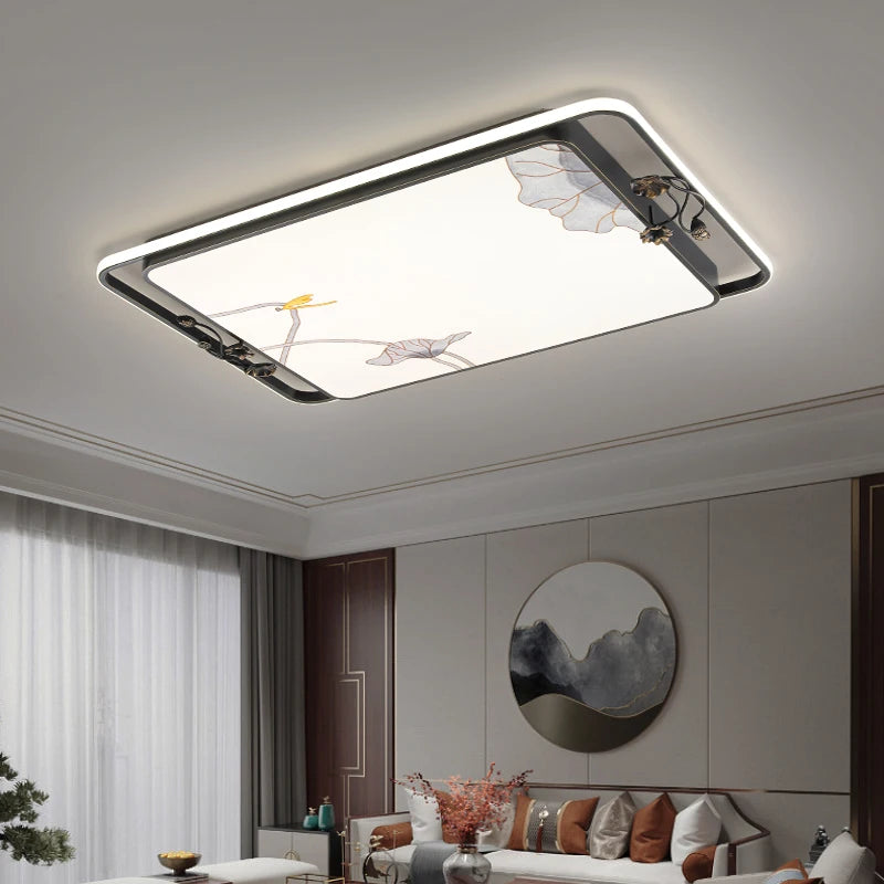 Multicolour enamel LED ceiling light for modern interiors - vue 5 sur 16