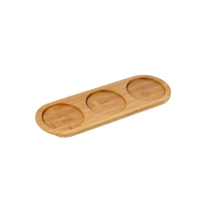 Nordic style ceramic toothbrush holder with wooden base - vue 11 sur 22
