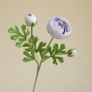 Artificial silk flowers for garden and balcony decoration