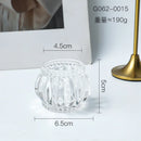spherical glass pumpkin lamp for craft decorations