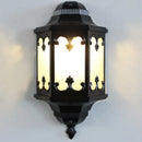 Aluminium outdoor wall light for walkway and garden