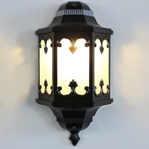 Aluminium outdoor wall light for walkway and garden - vue 2 sur 8