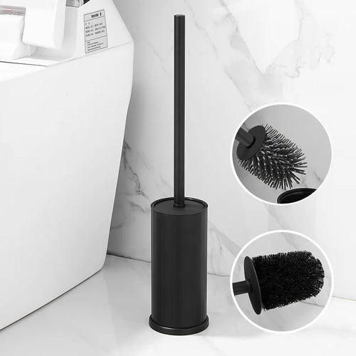 Toilet brush with holder for bathroom - vue 4 sur 10