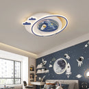 Astronaut LED ceiling light for children