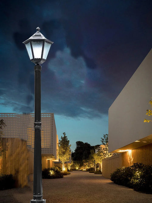 Super bright waterproof outdoor lamp for garden and courtyard - vue 8 sur 8