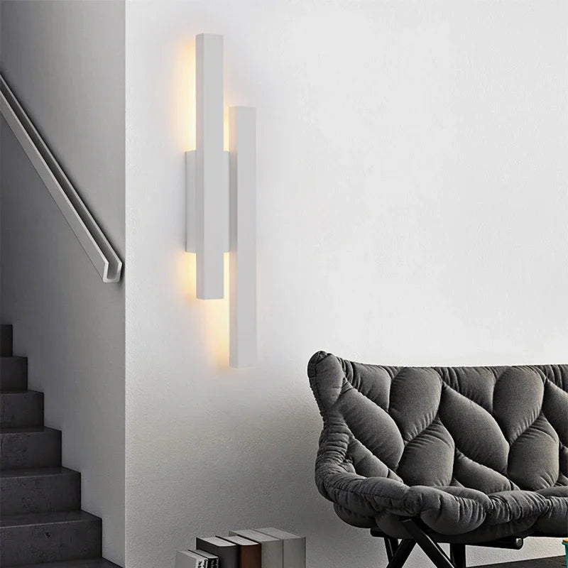 Modern LED indoor wall light for living room, bedroom, staircase and bedside
