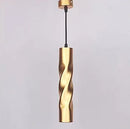 Dimmable cylindrical LED pendant light for interior decoration