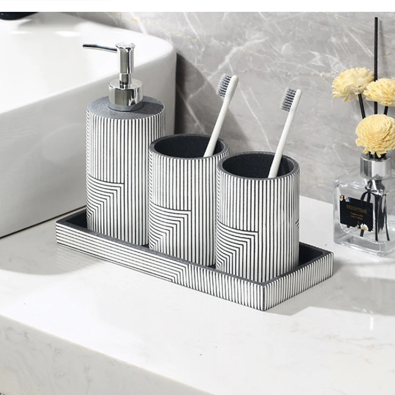 elegant and lightweight European luxury bathroom accessories - vue 5 sur 16