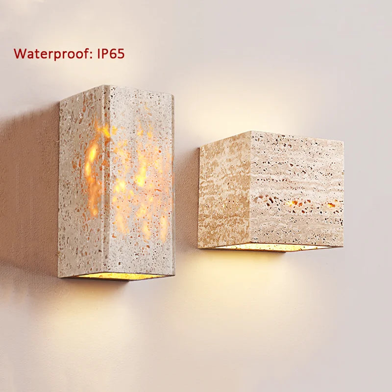 Waterproof LED wall light Japanese style for outdoor villa