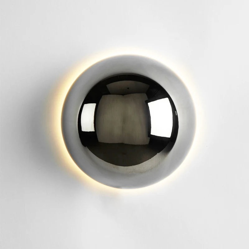 Luxury wall light with modern minimalist medieval solar style