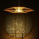 Artistic retro bamboo chandelier in Chinese style for decoration