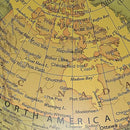 Educational rotating globe for children and decoration