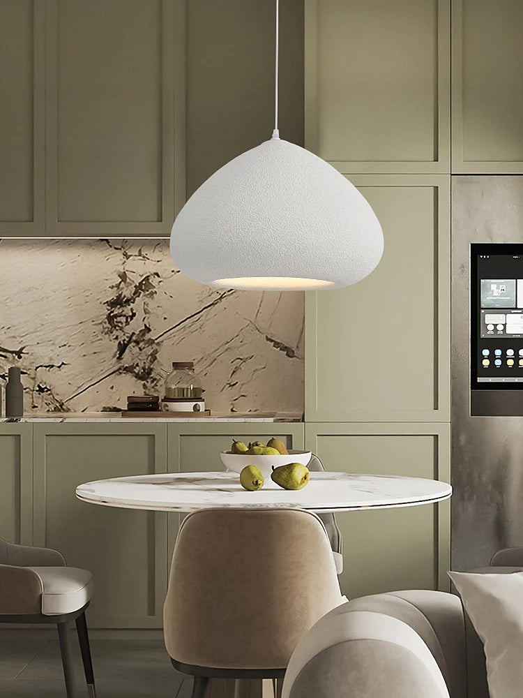 Handmade wabi-sabi pendant light nordic style LED