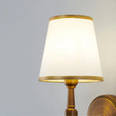 Retro American crystal wall light for living room decor