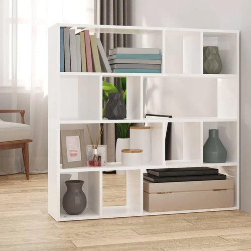 modern and elegant room divider bookcase