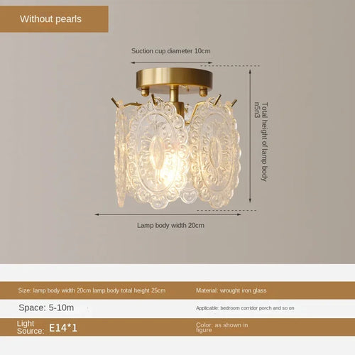 Lightweight crystal glass chandelier for modern lighting - vue 14 sur 30