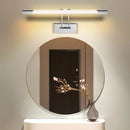 Modern adjustable angle waterproof LED mirror wall light