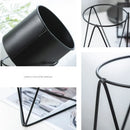 modern iron plant stand for indoor and outdoor decoration