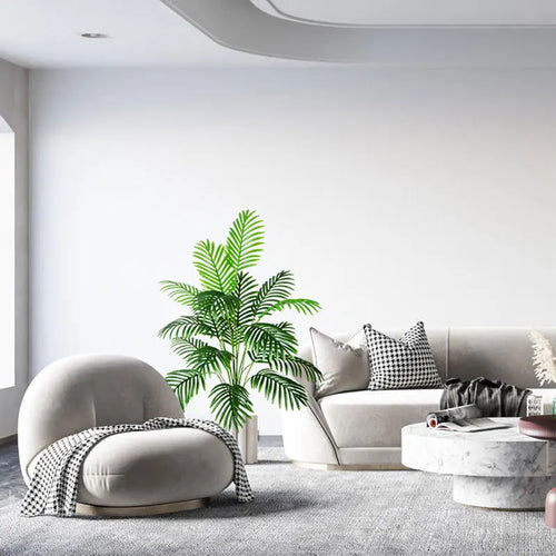Large artificial tropical palm tree for indoor and outdoor decoration - vue 3 sur 9