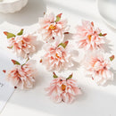 Set of 20 silk wall flowers for varied decoration