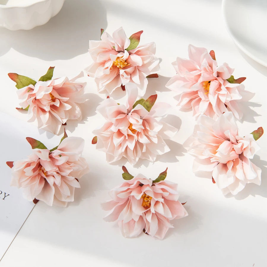 Set of 20 silk wall flowers for varied decoration - vue 8 sur 15