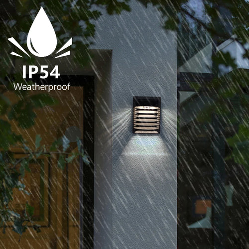 Waterproof retro solar lantern for garden and patio - vue 4 sur 7
