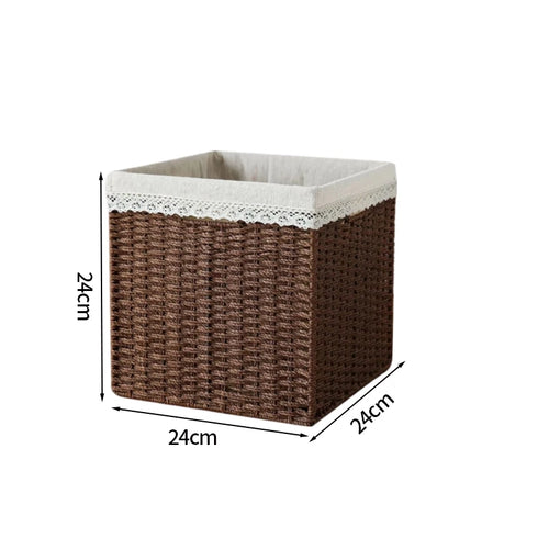 Wicker picnic basket for versatile storage - vue 14 sur 21