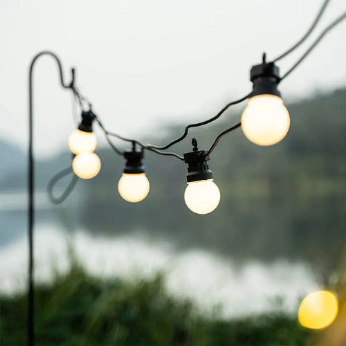 Waterproof LED string lights for camping and parties - vue 5 sur 9