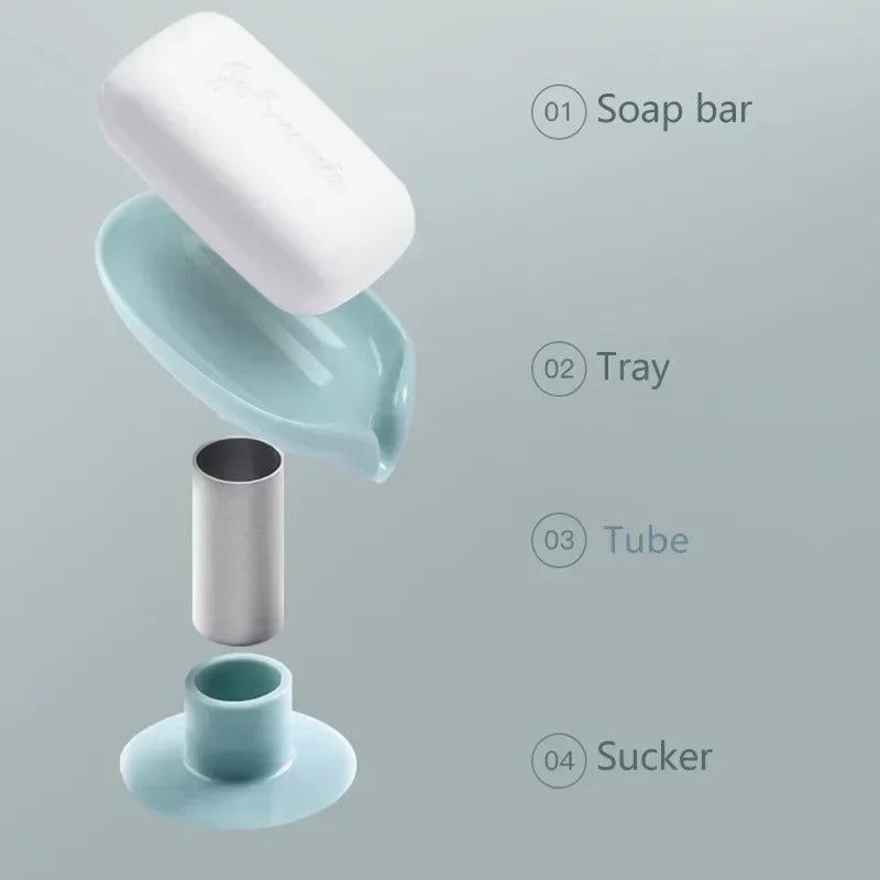 Creative lotus soap box with practical suction cup - vue 4 sur 6
