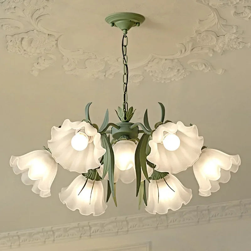 Medieval flower chandelier nordic style for elegant interiors